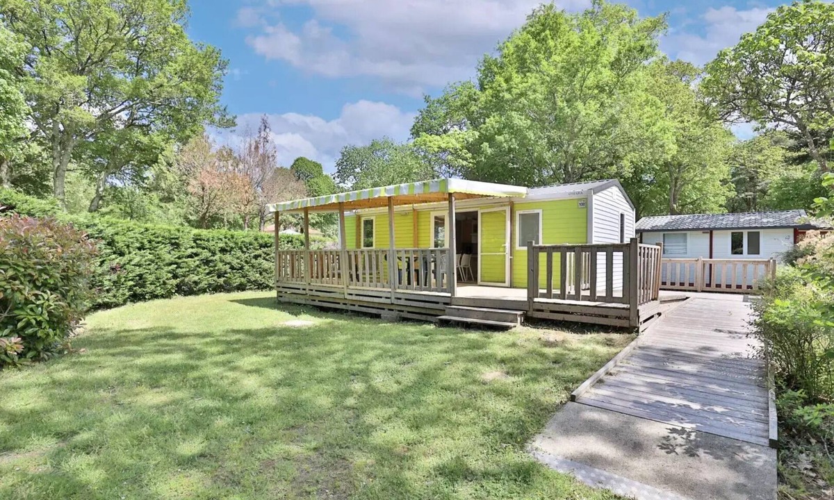 Saint-Paul-les-Dax House | 3-Bedroom Mobile Home for People with Disabilities, Sleeps 4–6 + TV