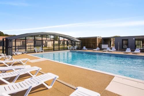 Saubrigues Apartment | Agréable cottage pour 5 personnes dans un parc résidentiel pour des vacances reposantes en famille