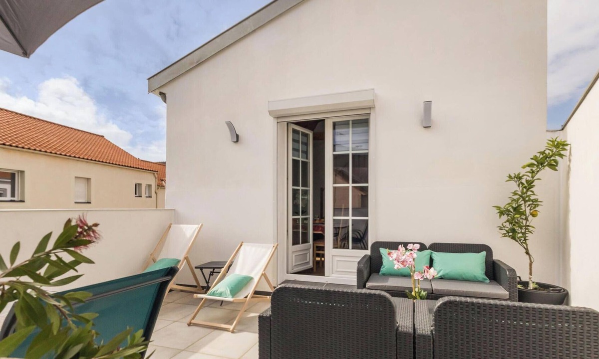 La Plaine-sur-Mer Apartment | Apartment in the center of La Plaine-sur-Mer