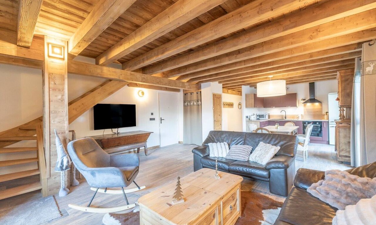 Morillon Apartment | Apartment 'Morillon – New – 2 min from the slopes' with mountain view, private terrace
