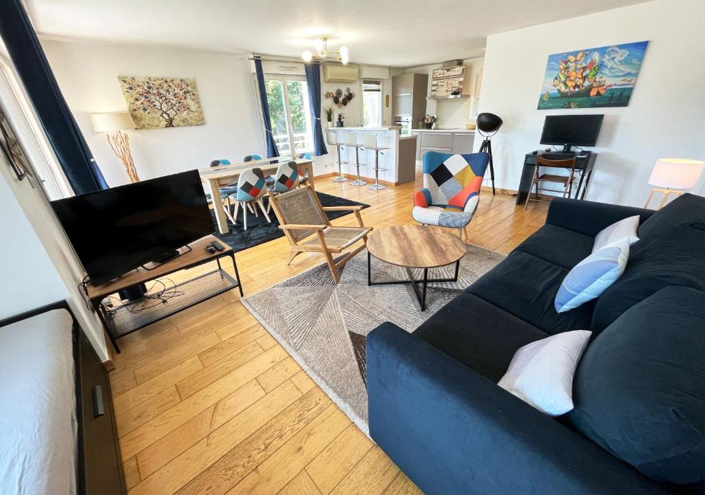 Villeneuve-Loubet Apartment | Appartement 84m² avec 2 parkings privatifs