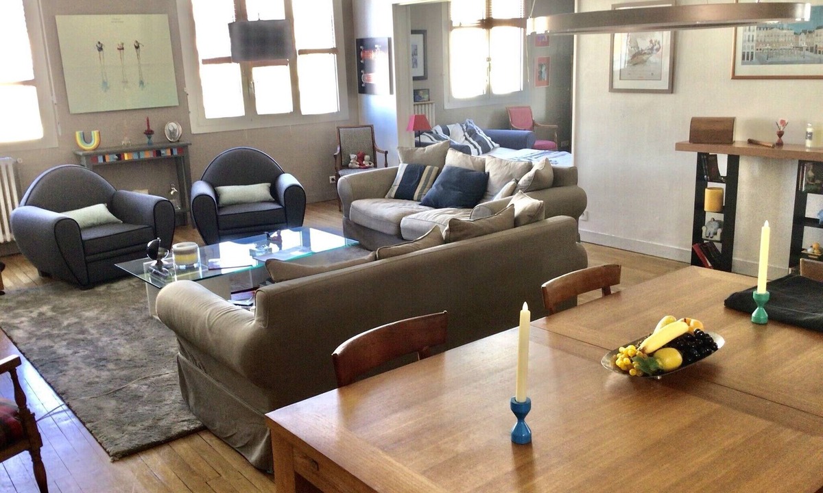Nantes Centre Apartment | Appt 105m2, 3 bedrooms hypercentre very quiet very bright, place Royale area