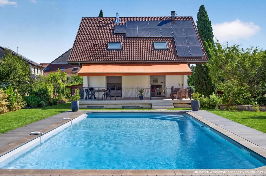 Saint-Genis-Pouilly Apartment | Aux Pins Bleus - Villa with Private Pool & Close to Switzerland