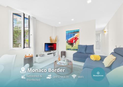 Cap d'Ail Apartment | Aux portes de Monaco - Vue Mer et Terrasse - GC
