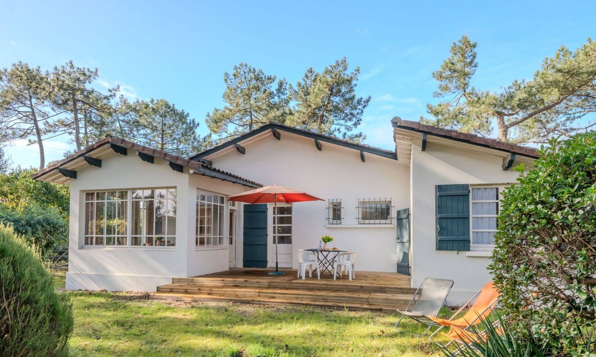 Mimizan-Plage House | Beautiful private villa for 6 people with WIFI, TV, terrace and pets allowed