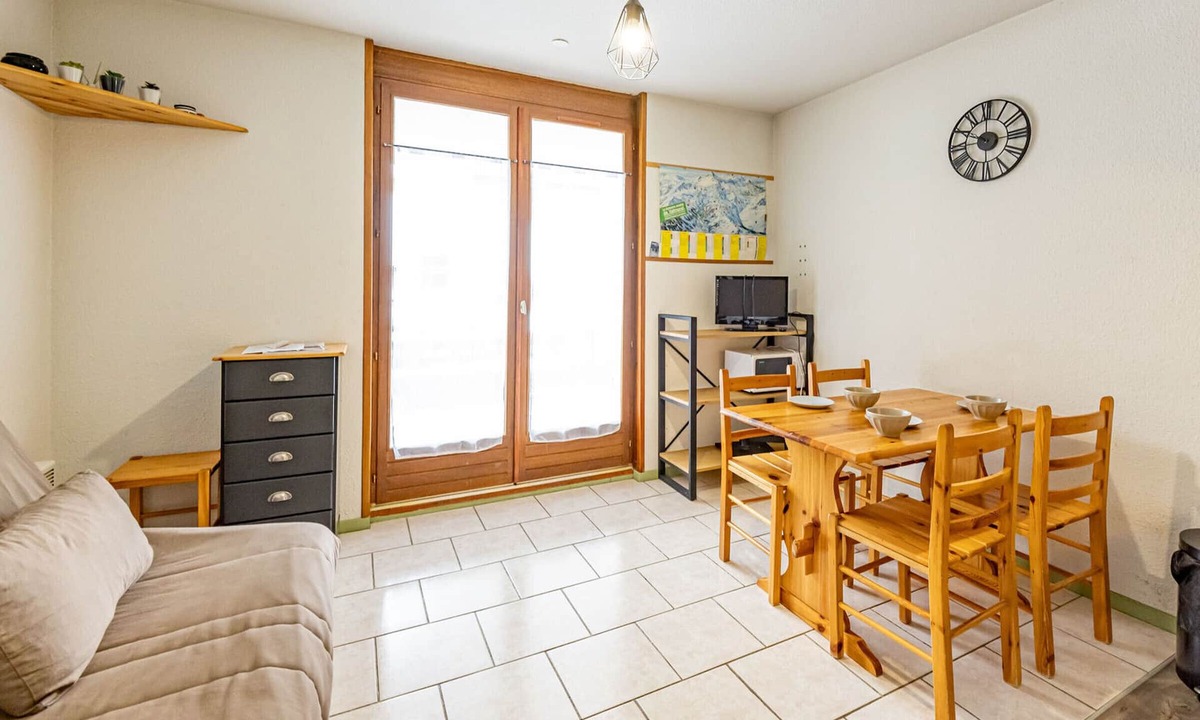 Saint-Francois-Longchamp Apartment | Bright studio for 4, at the slopes, Saint-François-Longchamp