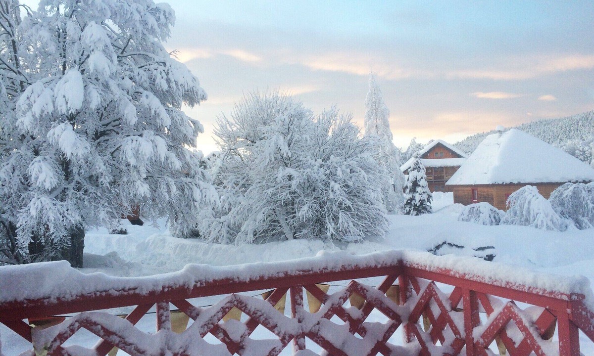 La Feclaz Ski Chalet | Chalet '331 - Village Nordique' with Mountain View, Shared Pool and Private Terrace