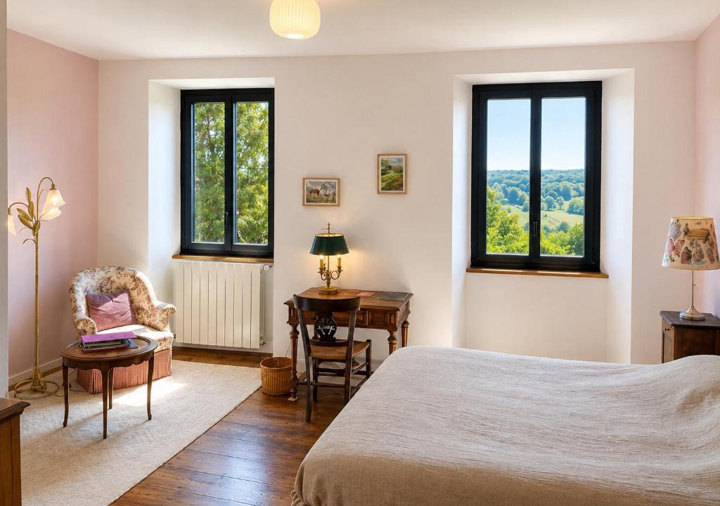 Lagor House | Chambre double alcôve