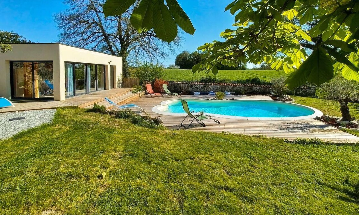 Cierzac House | Charmante maison avec piscine