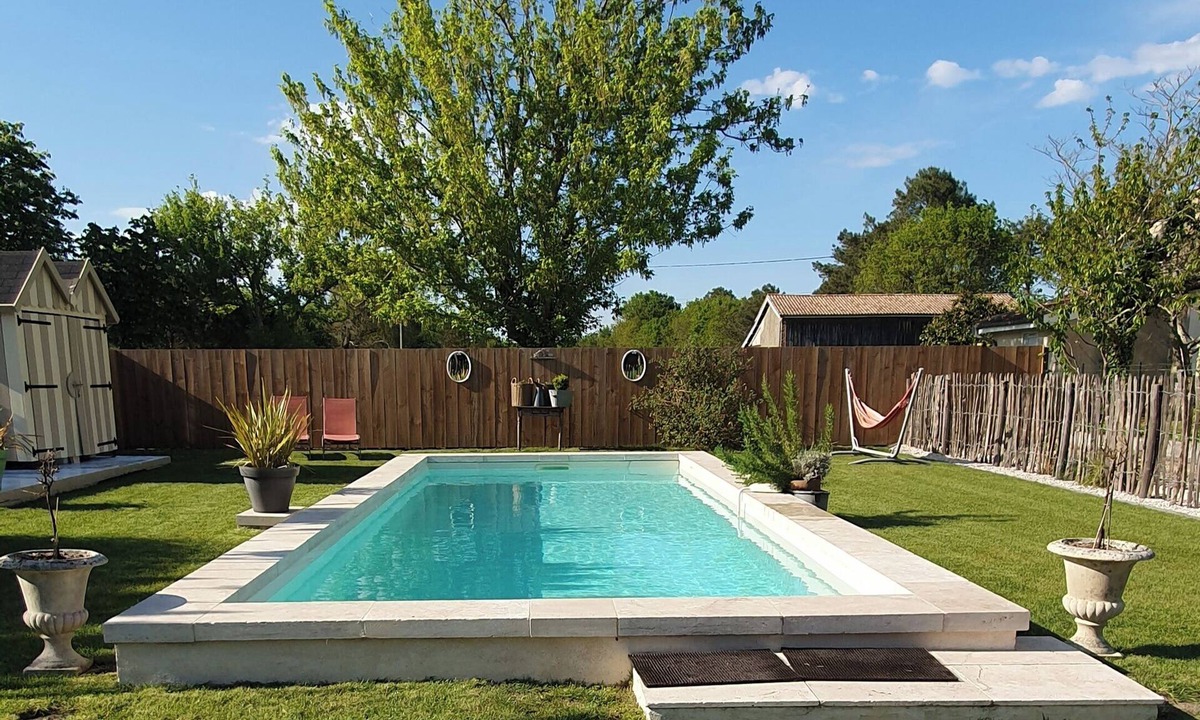 Carcans Villa | Charming villa withswimming pool between lake, océan and vineyards