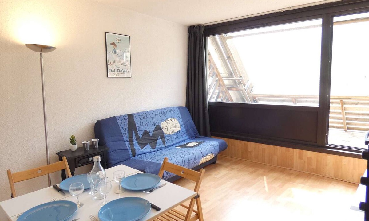 Piau Engaly Apartment | Cozy studio with mountain view - 4 guests