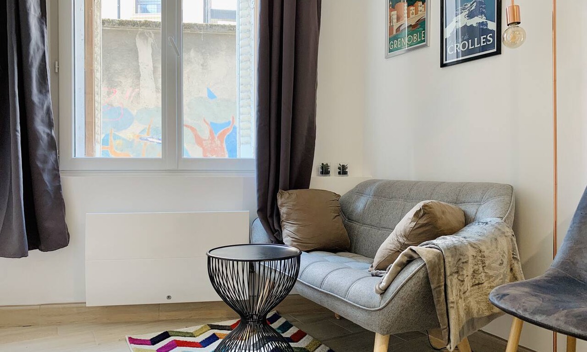 Quartier Chorier-Berriat Apartment | #CT | The cozy nest 🌙 Climatisé