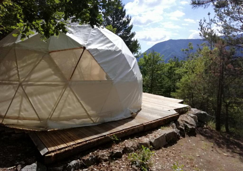 Le Mas Other | Dome géodésique ou tente bulle in paradise avec piscine
