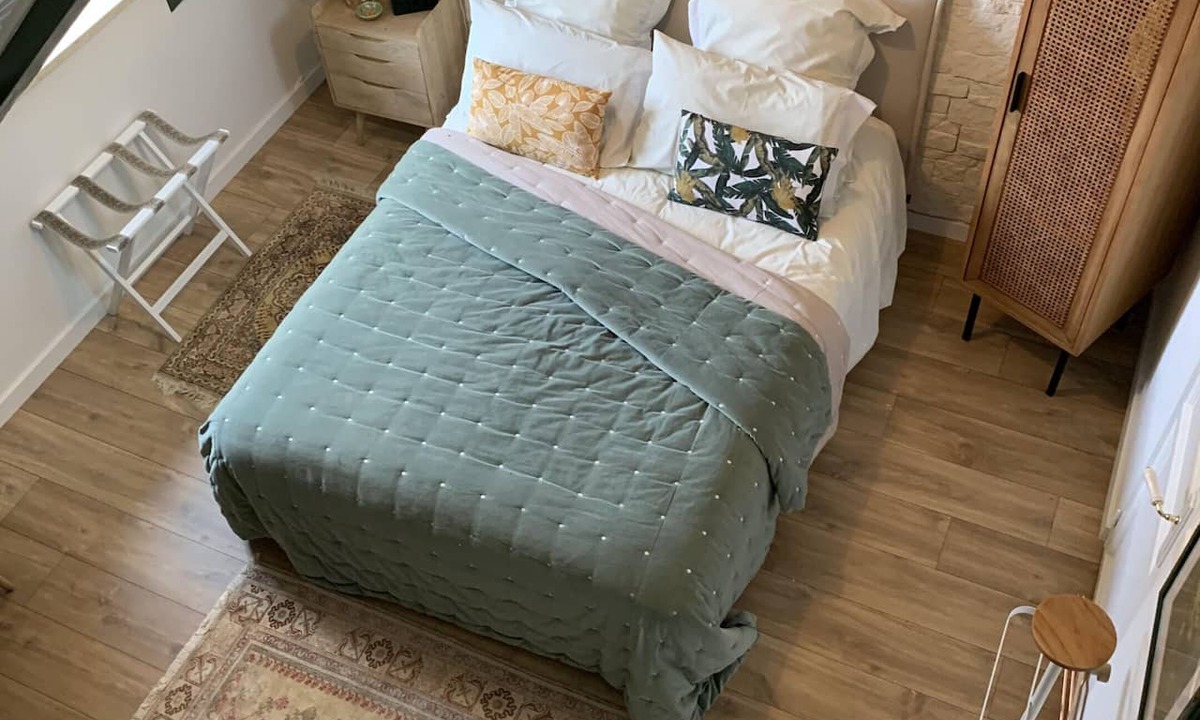 La Turballe House | Double room-Classic-Wet room-Chambre Verte