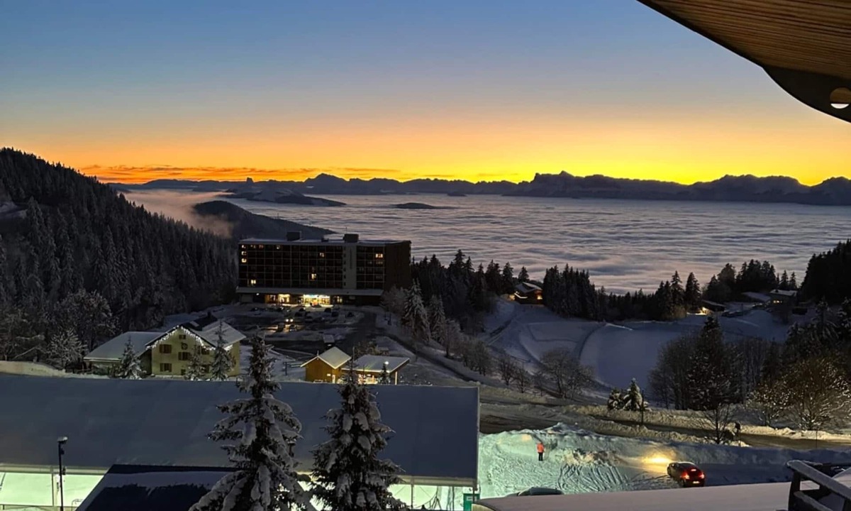 Chamrousse Apartment | Duplex Apartment 'Les 7 Marmottes', 306, Mountain View and Balcony