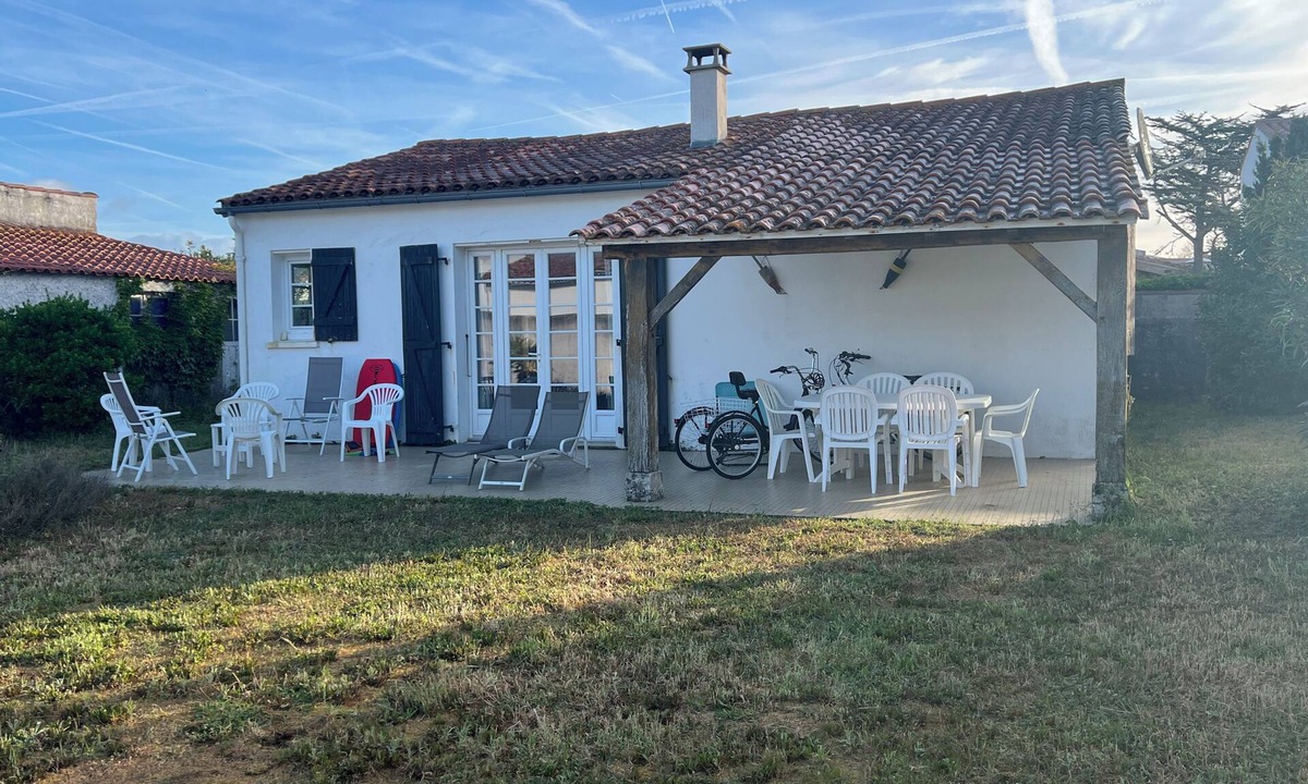 La Couarde-sur-Mer Villa | Family house at the foot of the dune 3 min between beach and market🤩🚲⛱️