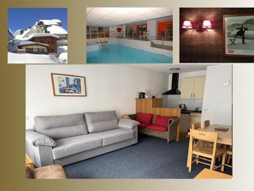 Eaux-Bonnes Apartment | Gourette : Appartement 8 pers, Piscine & Wifi - FR-1-859-1
