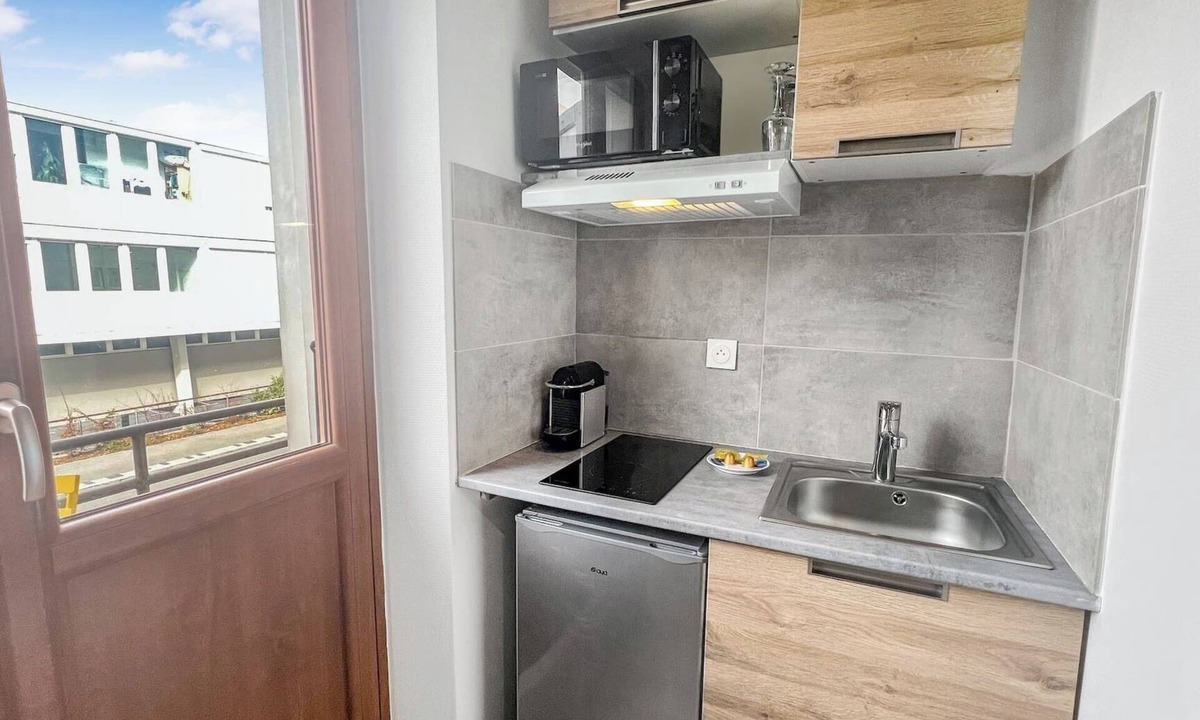 Gaillard Apartment | Homey Blue - Studio/Close to tram/Private balcony