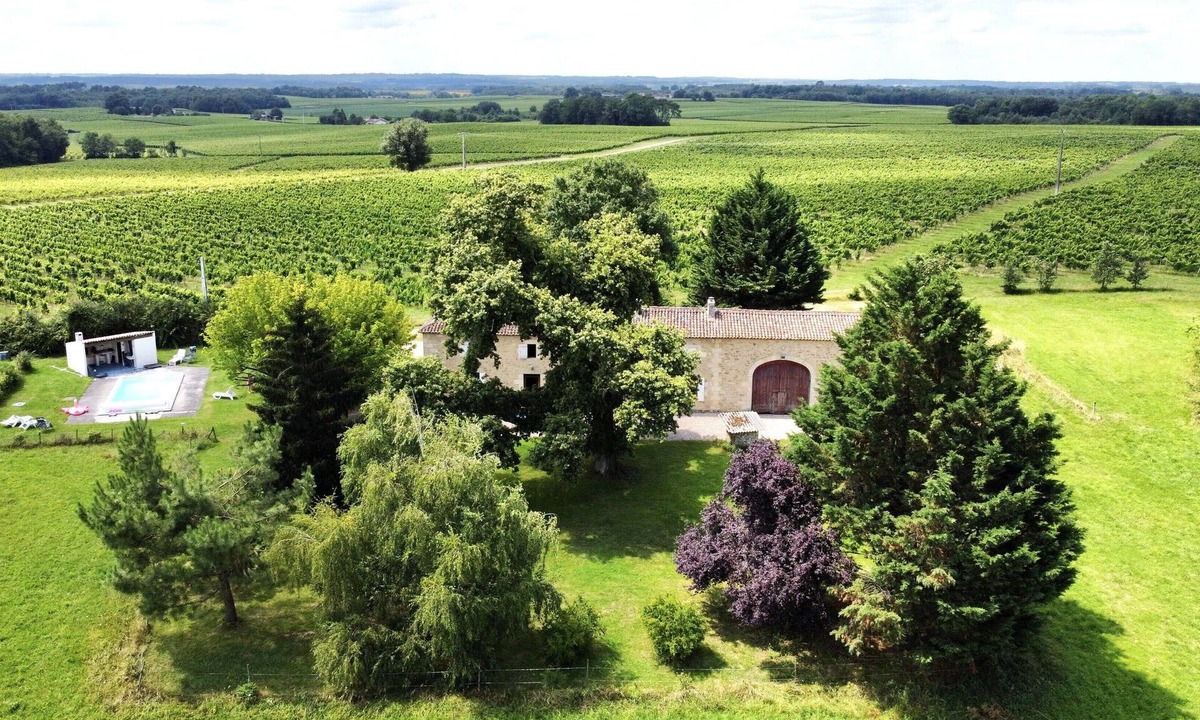 Sauveterre-De-Guyenne House | House, pool and vineyards near St Emilion