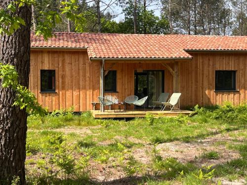 Saint-Paul-en-Born Villa | Jorgette Cabane en lisière de forêt