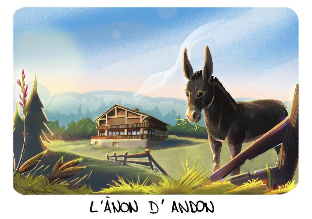 Andon Bed & Breakfast | L'ânon d'Andon