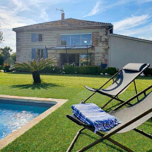 Saint-Nicolas-de-la-Grave Bed & Breakfast | L'OUSTAL D'ADELE proche Canal du Midi et Moissac