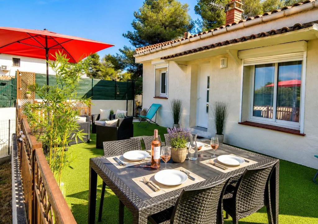 Cros-de-Cagnes House | La Casita, rare à Cagnes, villa avec jardin, proche des plages