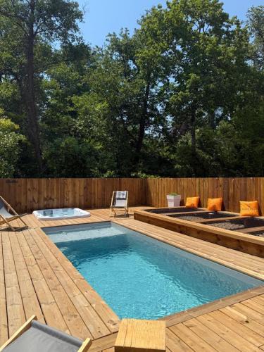 Martillac Villa | La Villa Lyra - 8P - PiscineJacuzzi