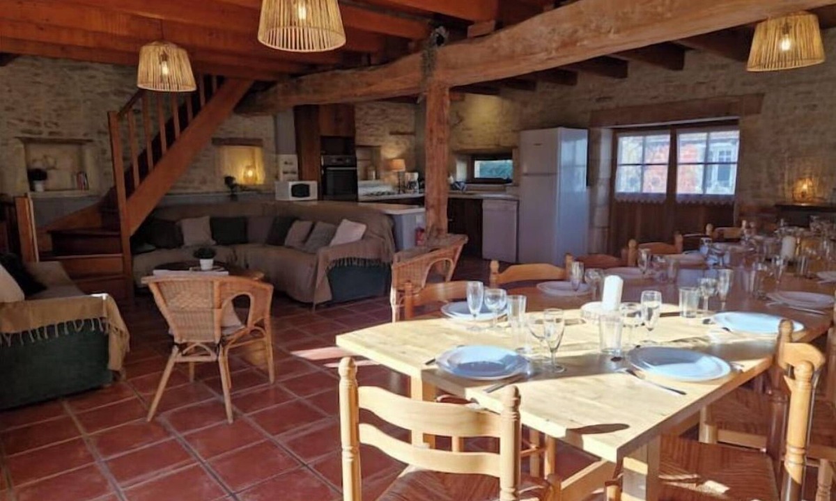 Saint-Crepin House | Le Bois Fleuri 2 Gîtes + Piscine 14 Personnes
