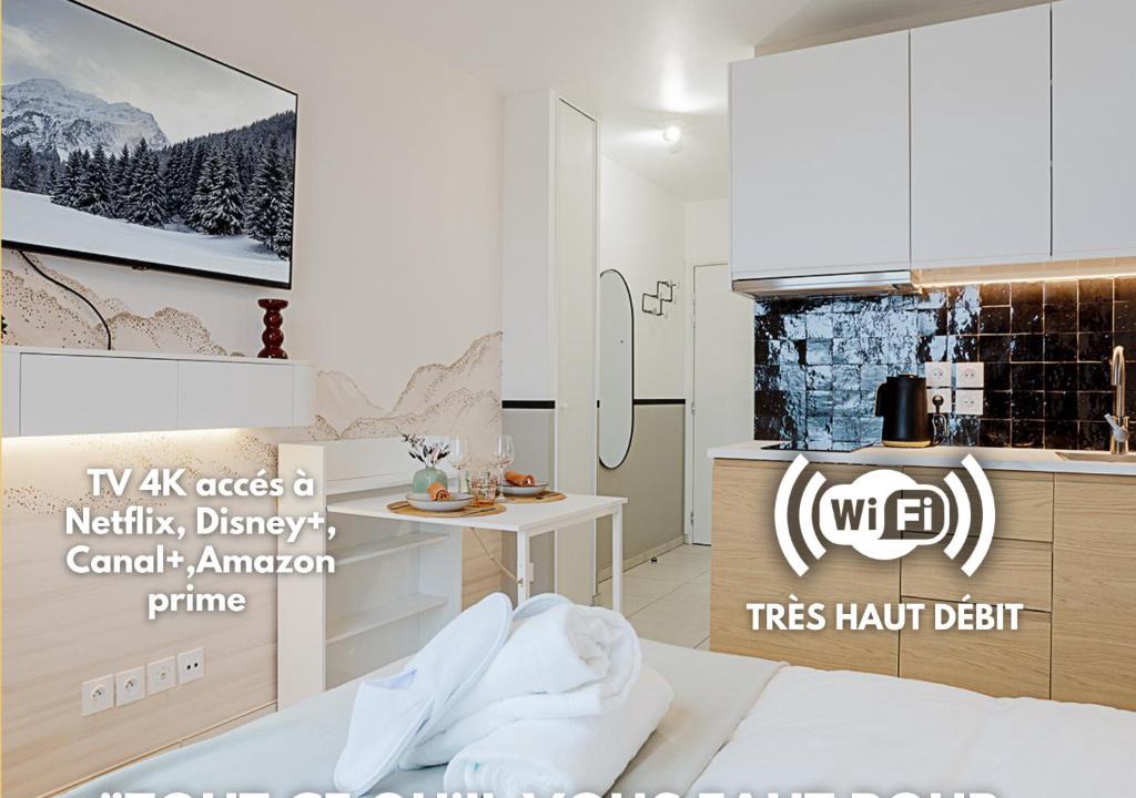Annemasse Apartment | Le Léman-Charmant Studio- Près de Genève