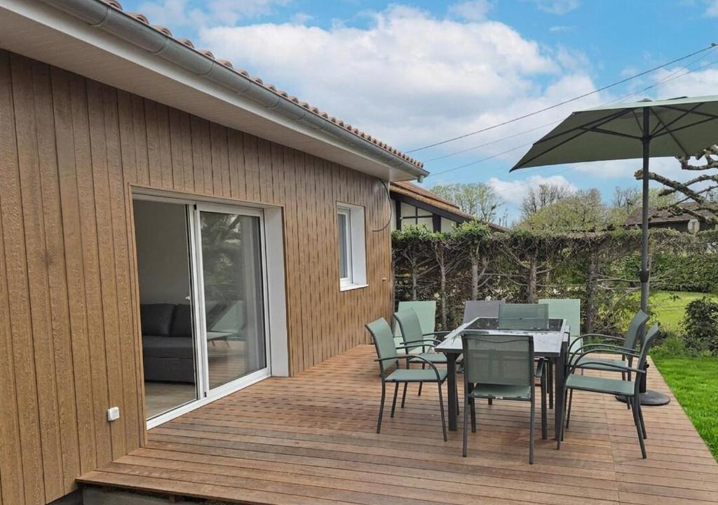 Le Fleix House | Maison avec parking, animaux OK - 6 pers. - FR-1-616-573