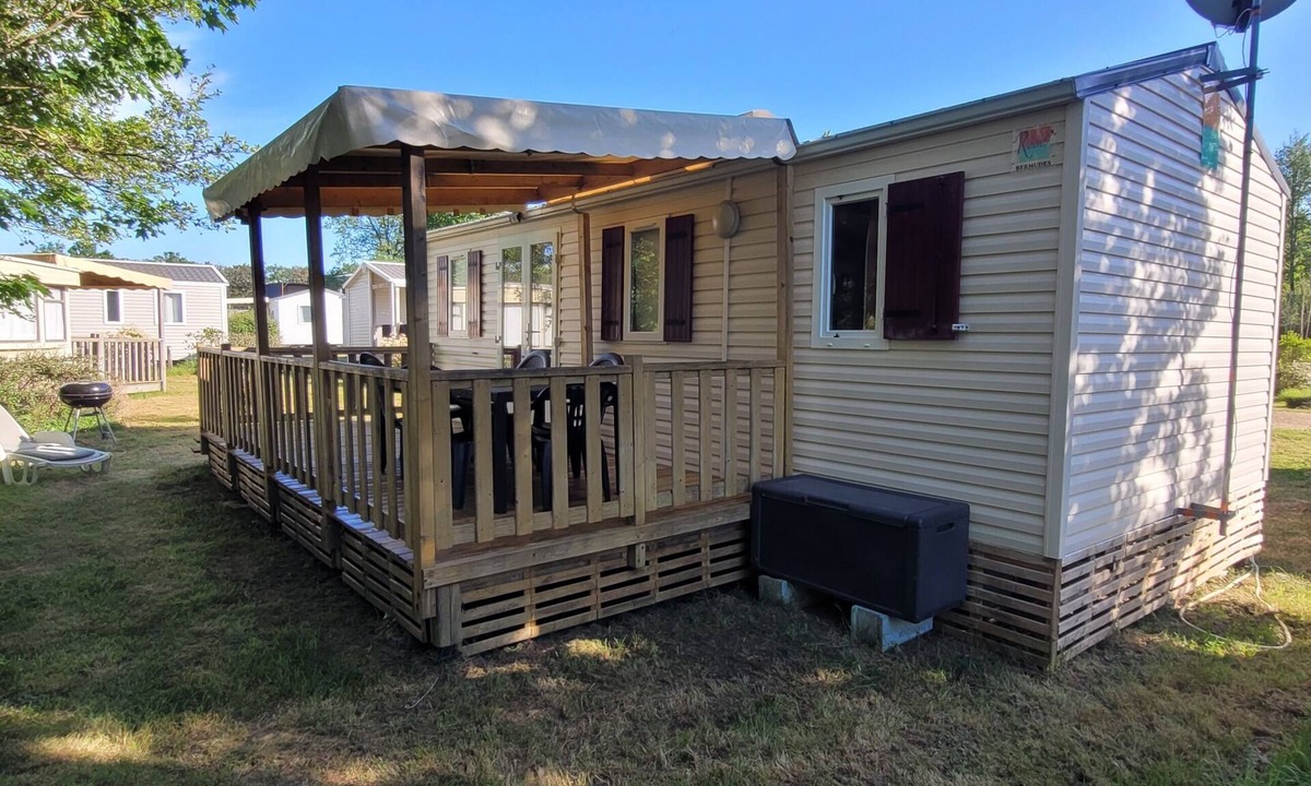 Avrille House | Mobil-home 3★ Vendée Avrillé - 6 pers - 3 bedrooms - Pets OK