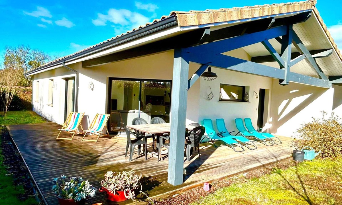 Vielle-Saint-Girons Villa | Modern and spacious house - 6 guests