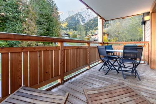 Les Houches Apartment | Modern flat in Les Houches Balcony Parking