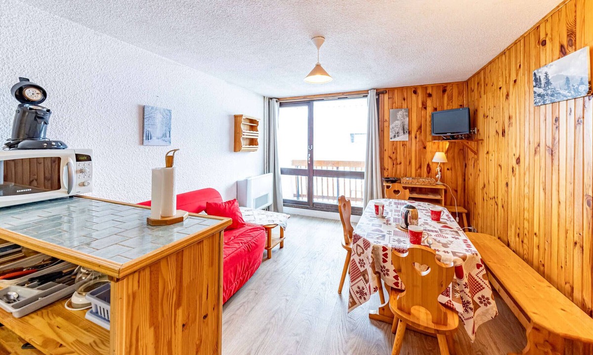 Saint-Francois-Longchamp Apartment | Modern 25m² studio for 4, at the foot of the slopes