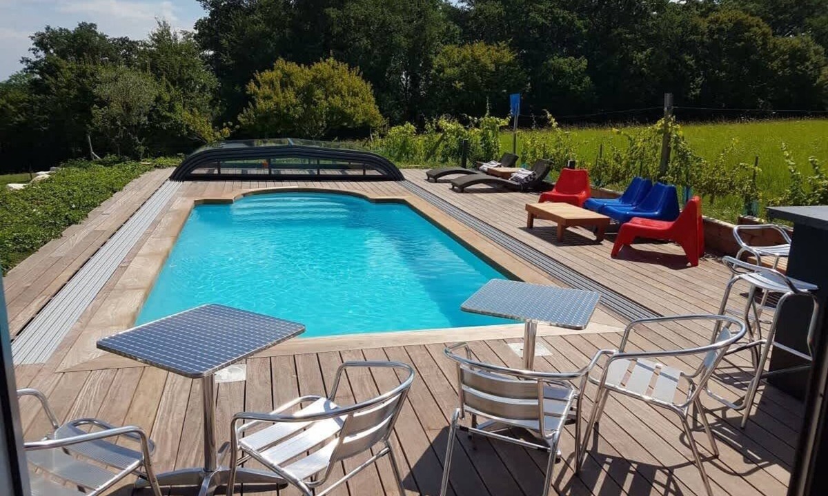 Chillac House | New house, relaxing countryside home with pool
