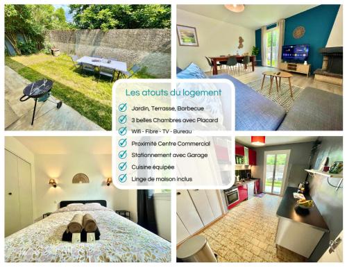 Roques Villa | " Parenthèse Verte " Jardin - Barbecue - Garage
