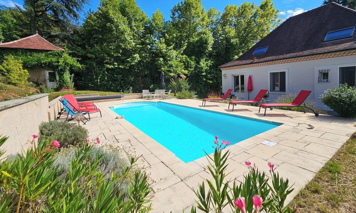 Les Molieres-Sud House | Sancydore, 4 bedroom villa with pool and air conditioning near Rocamadour