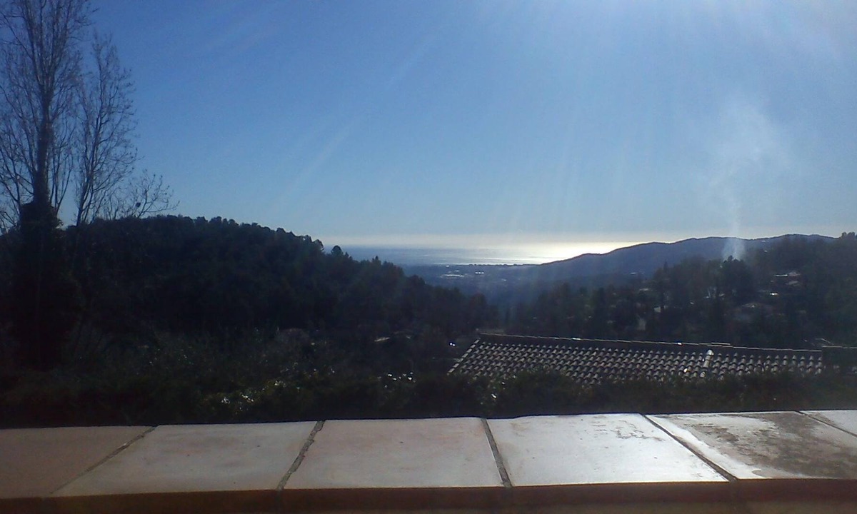 Saint-Vallier-de-Thiey Villa | Spacious villa, sea view, large garden