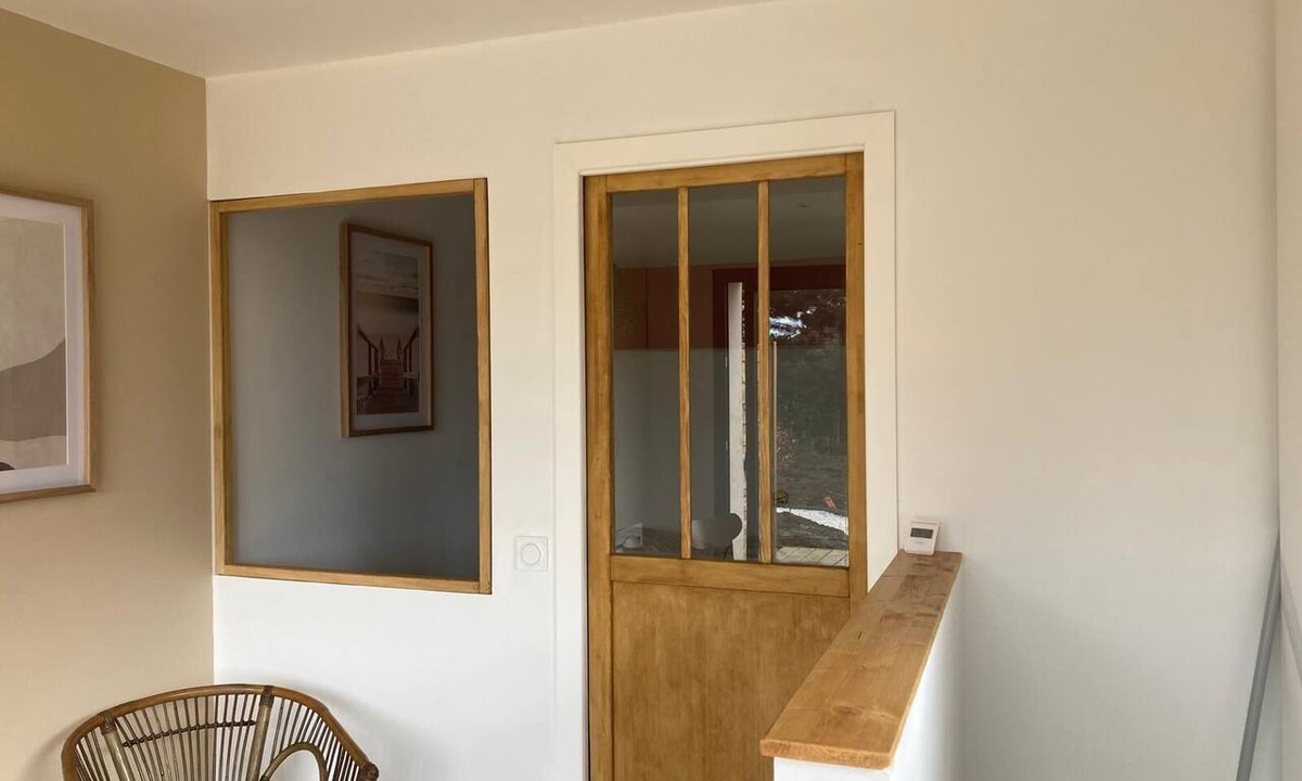 Quintal Apartment | Studio apartment with a garden, near Annecy.