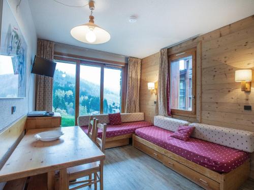 Valmorel Apartment | Studio cabine avec terrasse, accès direct aux pistes, idéal familles - FR-1-356-305