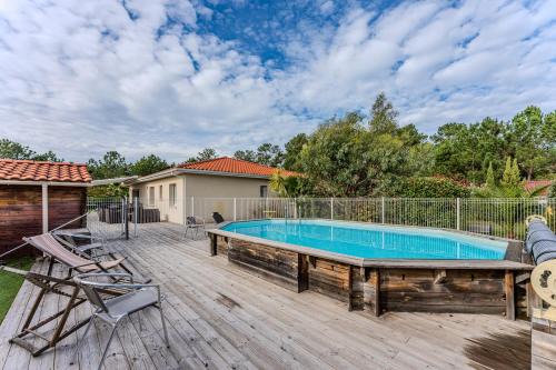 Cazaux House | Villa piscine entre lac et océan