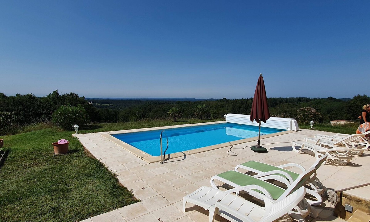 Le Roc Villa | Villa with pool and view of Périgord/quercy