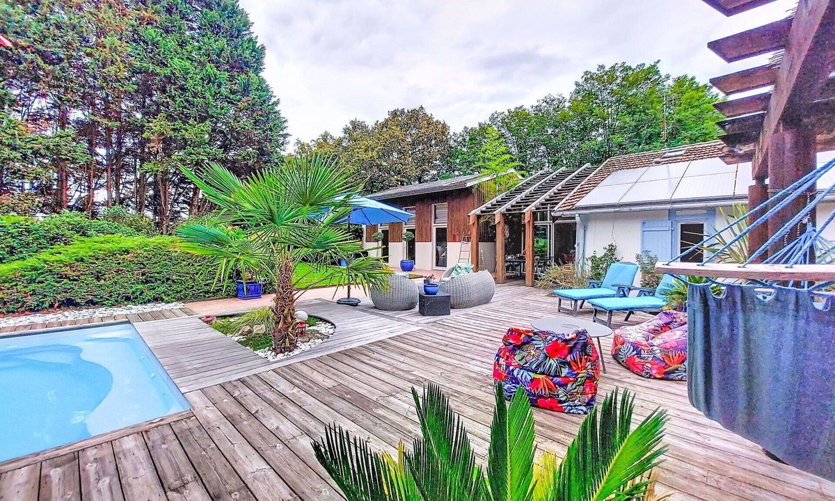 Saint-Vincent-de-Paul House | Wonderful private villa for 8 people with WIFI, private pool, A/C, TV, terrace and pets allowed