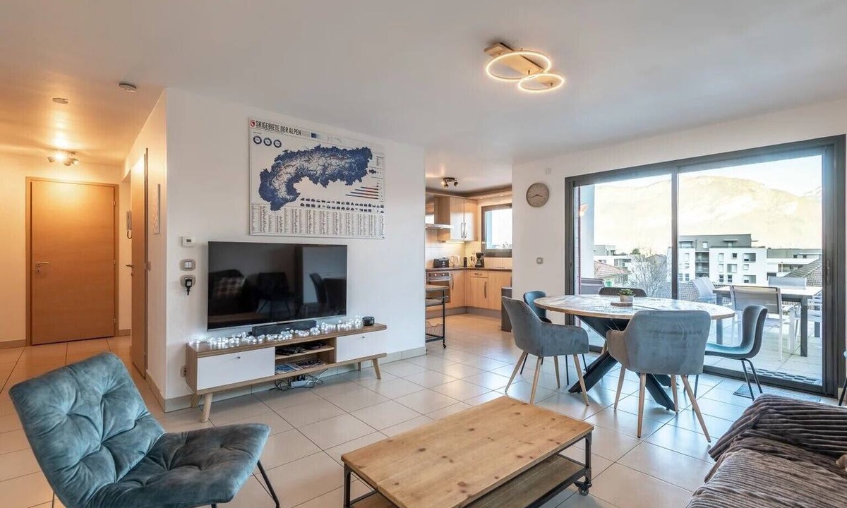 Sevrier Apartment | Zenolac, magnifique appartement avec vue sur les montagnes