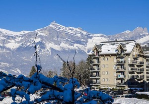 1st floor, swimming pool, balcony, parking, tv, 40m², Saint Gervais
