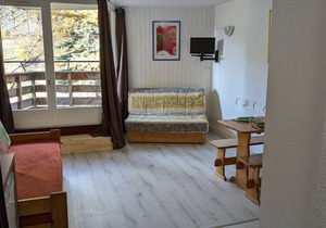 200m from resort center, 6th floor, tv, 19m², Orcières Merlette 1850