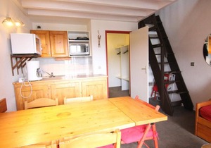 250m from shops, 3rd floor, balcony, tv, ski locker, 43m², Alpe d'Huez