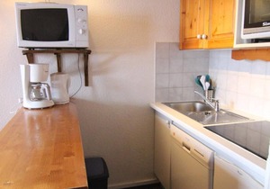 250m from shops, 3rd floor, balcony, tv, ski locker, 43m², Alpe d'Huez