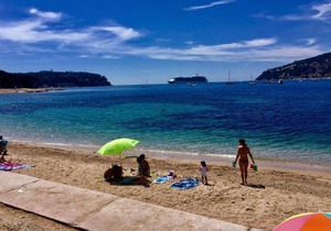 Beautiful view in Villefranche sur mer